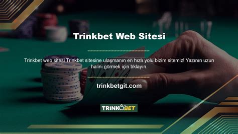 trinkbet Bahis sitesi