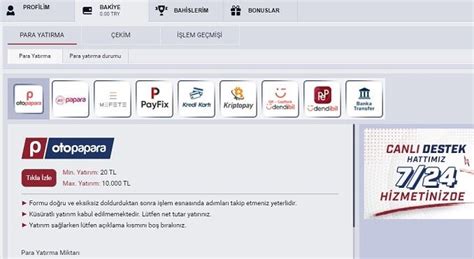 taksimbet para yatırma seçenekleri