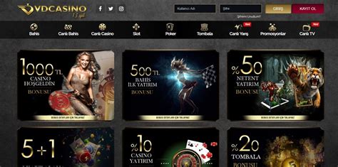 vdcasino casino sitesi