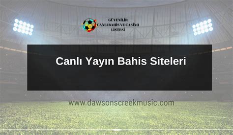 canlı yayın bahis