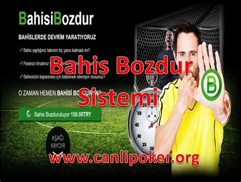 bahis bozdur siteleri